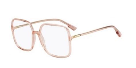 dior sostellaireo1 35j pink|Dior SOSTELLAIRE O1 35J Glasses Transparent Pink.